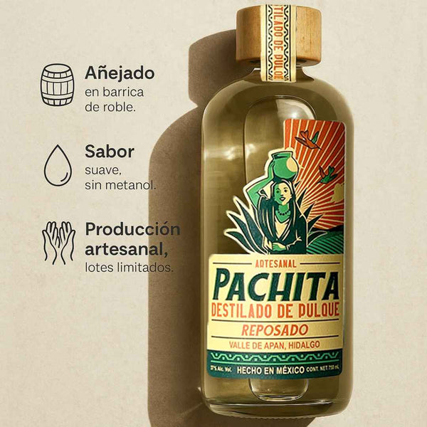 2 Pack Exclusivo: Destilado de Pulque Joven y Reposado – 750 mL