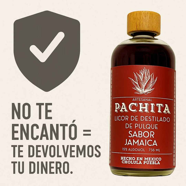 Jamaica 750mL: Sabor que Sorprende – Licor de Pulque Artesanal