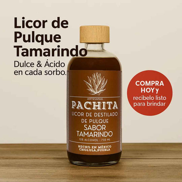 Tamarindo 750mL: Dulzura y Frescura – Licor de Destilado Pachita