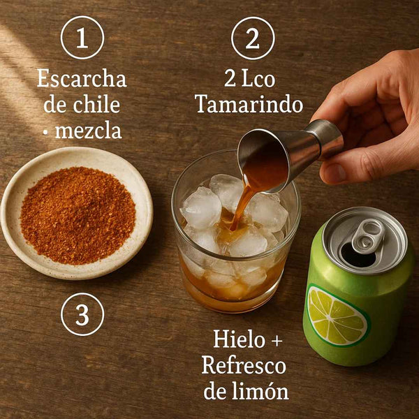 3 Pack 750mL: Dulce, Mexicano y Único – Jamaica, Tamarindo y Café