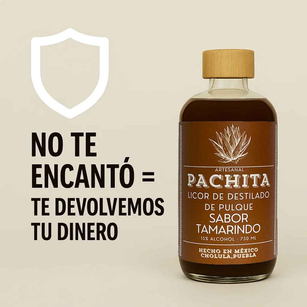 Tamarindo 750mL: Dulzura y Frescura – Licor de Destilado Pachita