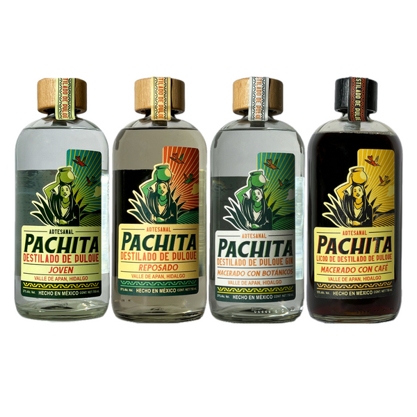 4 Pack 750mL: Evolución de Sabor - Joven, Reposado, Gin y Café