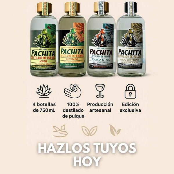 4 Pack 750mL: Para Probarlo Todo - Joven, Reposado, Blanco y Cristalino