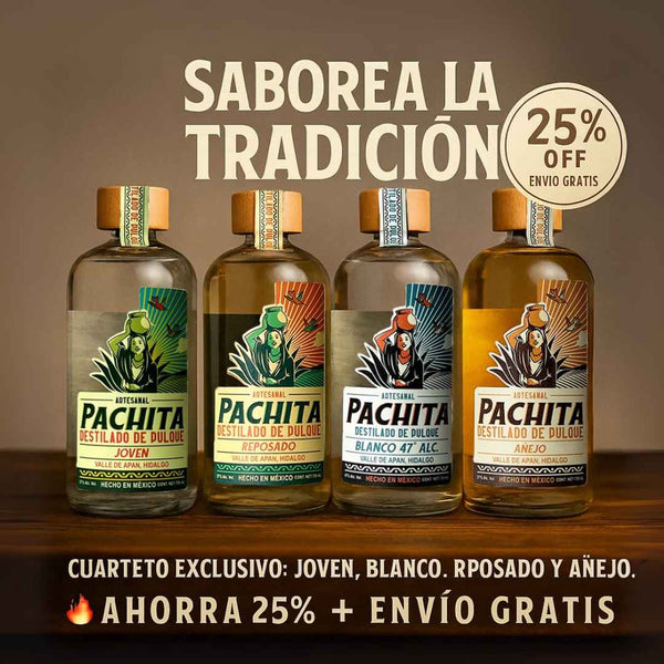 4 Pack 750mL: Experiencia Completa – Joven, Reposado, Blanco y Añejo