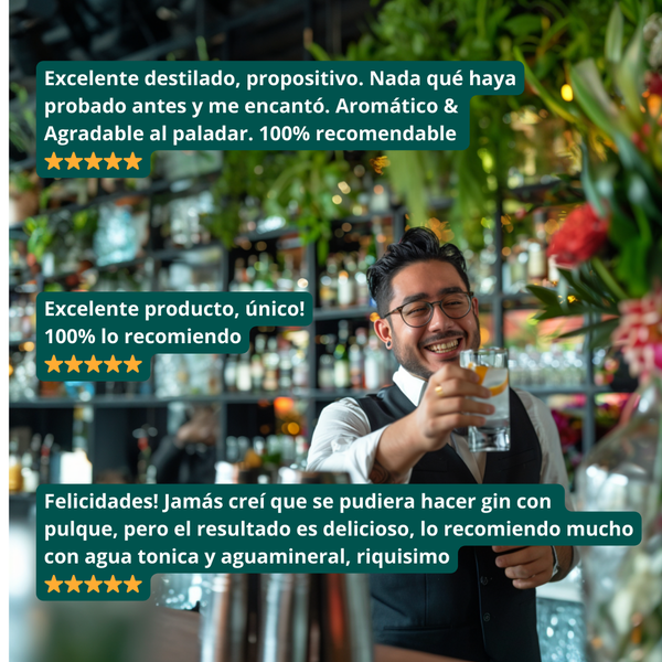 Gin 750mL: Herbal Distinto – Edición Limitada