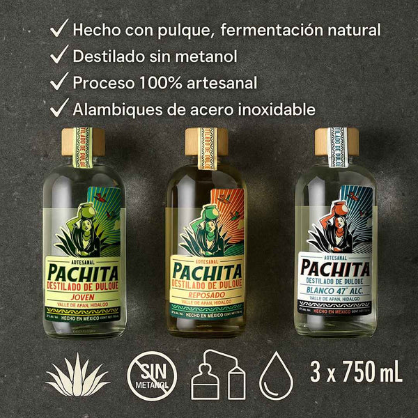 3 Pack 750mL: 3 Sabores, 3 Momentos – Joven, Blanco y Reposado