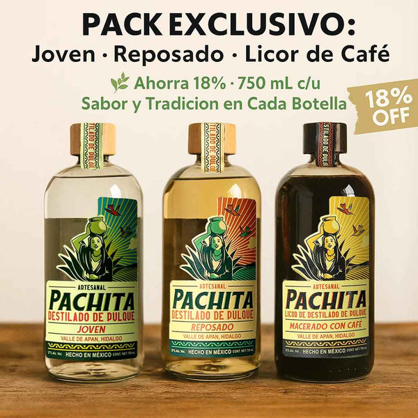 3 Pack 750mL: Solo Para Ti – Joven, Reposado y Café