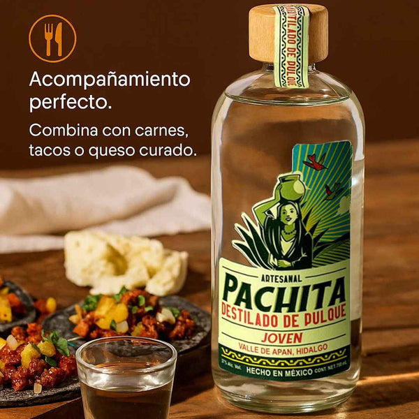 2 Pack Exclusivo: Destilado de Pulque Blanco 47° y Joven – 750 mL