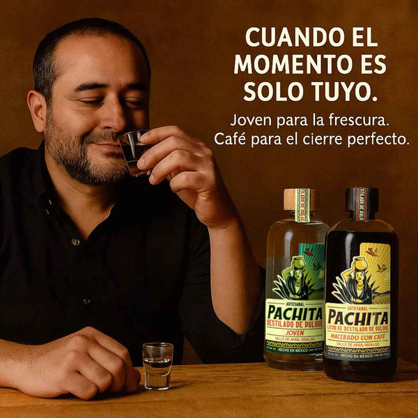 2 Pack: Destilado de Pulque Joven y Licor de Café – 750 mL