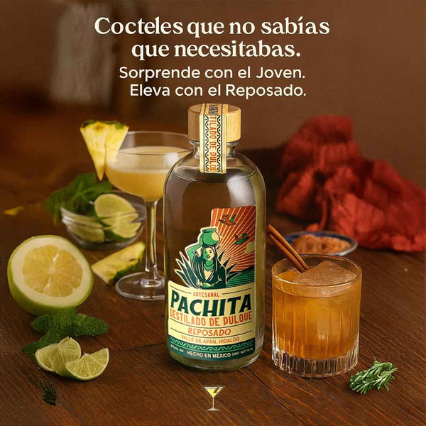 2 Pack Exclusivo: Destilado de Pulque Joven y Reposado – 750 mL