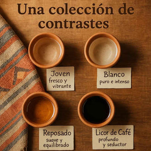 4 Pack 750mL: Para Compartir o No – Joven, Reposado, Blanco y Café