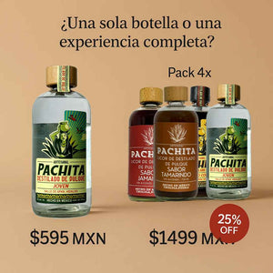 4 Pack 750mL: Sabor Completo – Joven, Jamaica, Tamarindo y Café