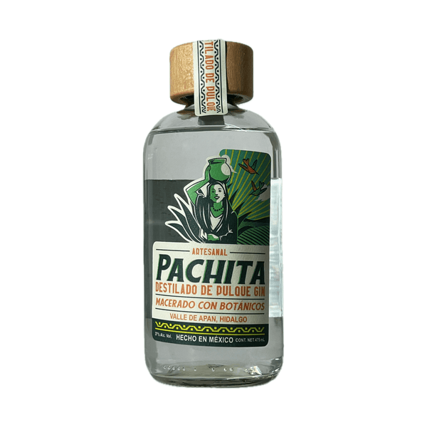 Destilado de Pulque Gin 37° Pachita 750 ml – Exclusividad y Tradición en Cada Gota