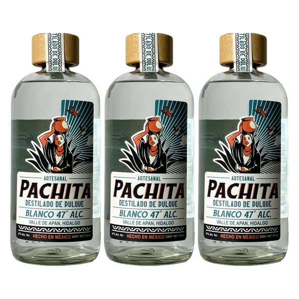 Destilado de Pulque Blanco 47° Pachita 750 mL – Intensidad y Autenticidad