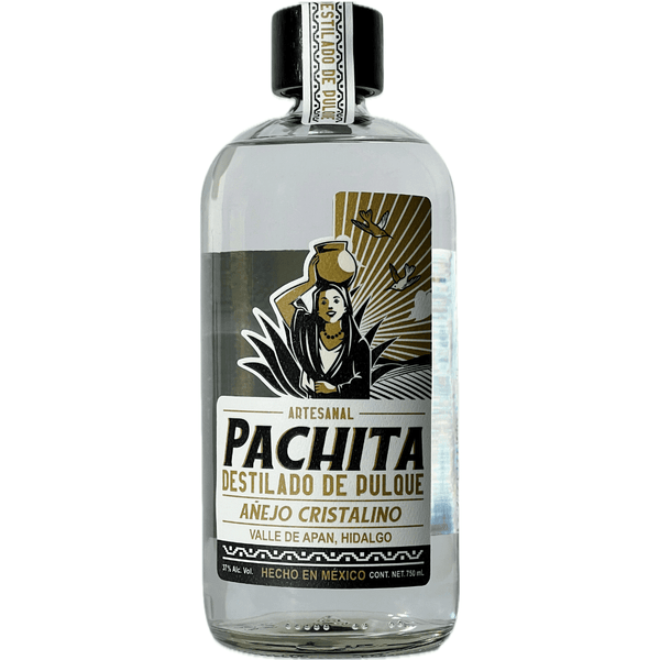 Destilado de Pulque Cristalino Reposado Pachita 750 ml – Edición Limitada