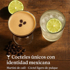 2 Pack: Destilado de Pulque Joven y Licor de Café – 750 mL