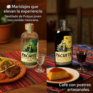 2 Pack: Destilado de Pulque Joven y Licor de Café – 750 mL