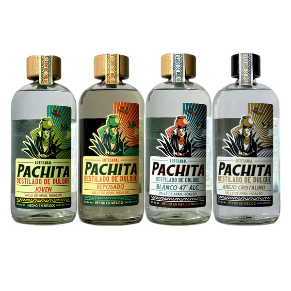 Paquete 750 mL Joven, Reposado, Blanco 47º y Cristalino