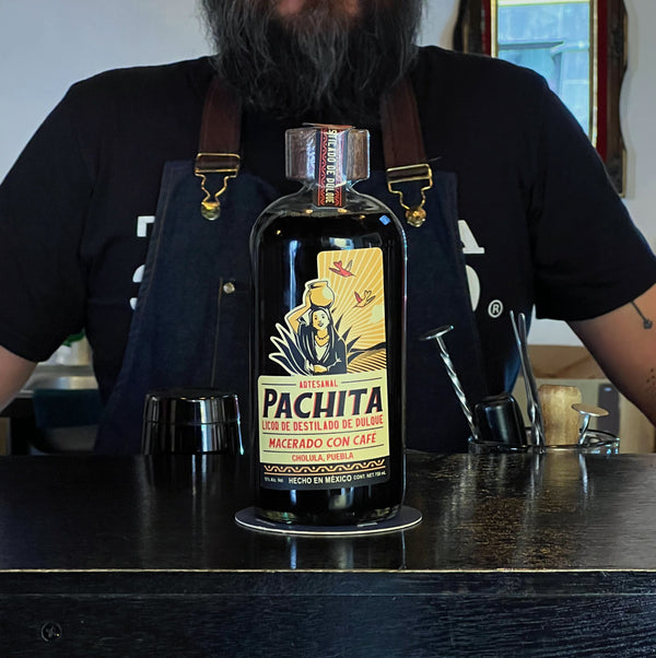 Licor de Destilado de Pulque Macerado con Café 750 mL – Sabor Único