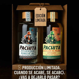 2 Pack Exclusivo: Destilado de Pulque Blanco 47° y Reposado – 750 mL