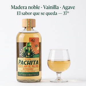 Reposado: madera noble, vainilla, agave — el sabor que se queda, 37 grados