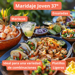 Joven 750mL: Sabor y Raíz – Destilado 37°