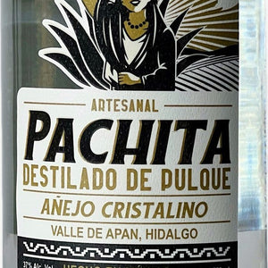 Detalle real de la etiqueta de Pachita