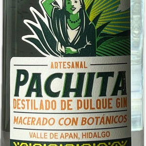 Detalle real de la etiqueta de Pachita