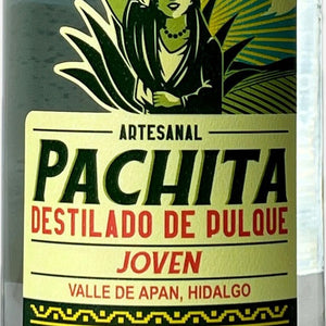 Detalle real de la etiqueta de Pachita